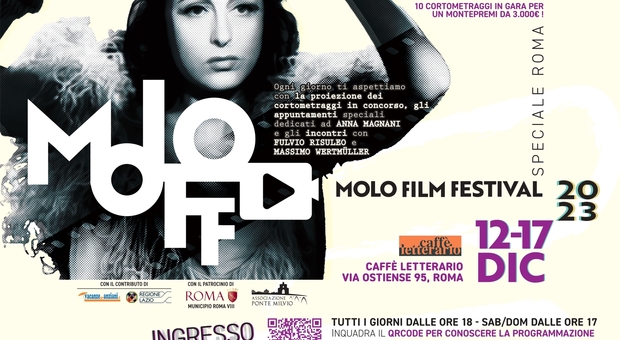 "Molo Film Fest", dal 12 al 17 dicembre il festival dei Corti presso il Caffè letterario