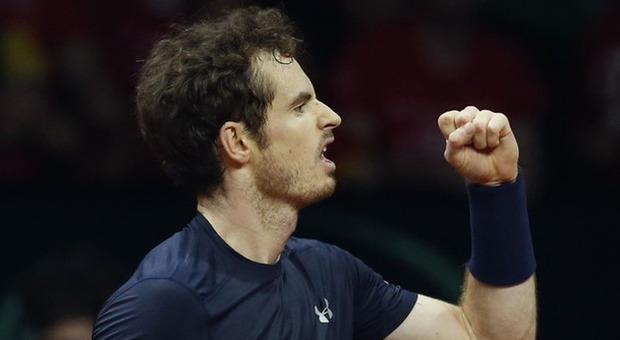 Andy Murray batte David Goffin, ed è 3-1: la Gran Bretagna vince la Coppa Davis