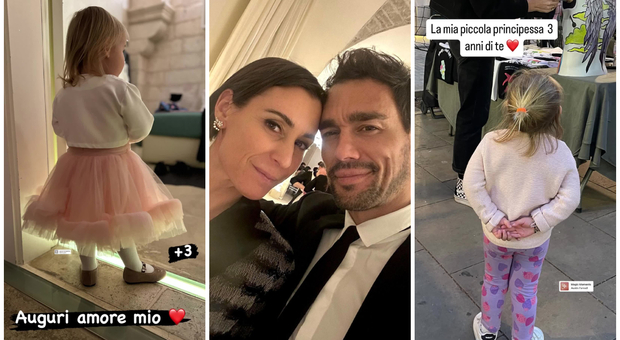 Fabio Fognini e Flavia Pennetta, la piccola Flaminia compie tre anni: «Auguri amore nostro»