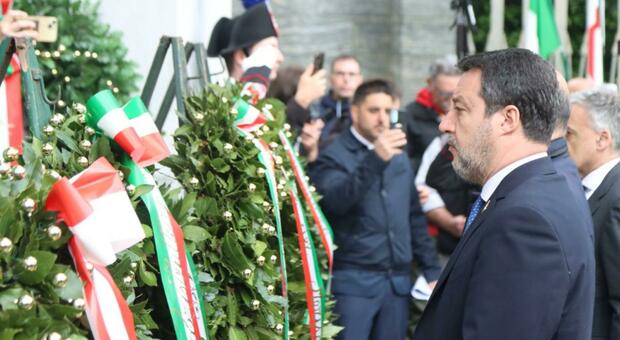 Salvini: «Governo antifascista? Mi sembra evidente. Ho sempre celebrato il 25 aprile senza sbandierarlo»