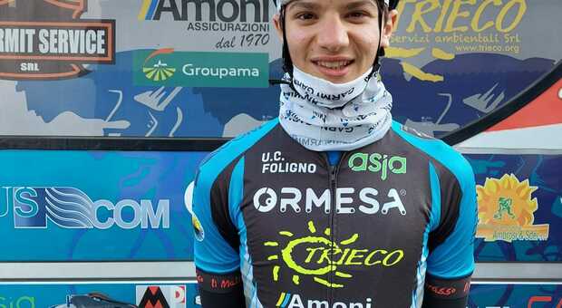 Pellizzari, lo scalatore cresciuto nell'Uc Foligno è protagonista al Giro