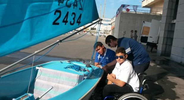 L'avventura di Alessandro e Francesco al torneo per giovani disabili