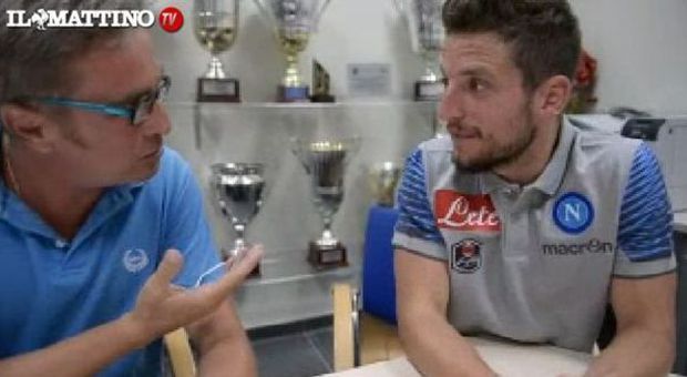 Intervista esclusiva a Dries Mertens: «Sono molto carico. Fellaini? Spero possa vestire l'azzurro» | Video anteprima