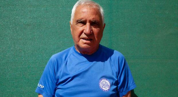 Paolo Lazzari, 75 anni, campione di tennis