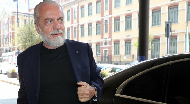 Napoli, il rammarico di De Laurentiis: «Peccato non aver sfidato la Juve»
