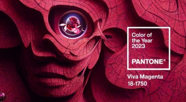 Viva Magenta, il colore Pantone dell'anno 2023 a metà tra il blu e il rosso