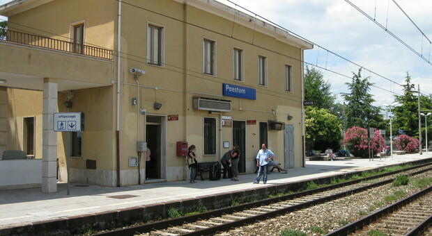 La stazione di Paestum