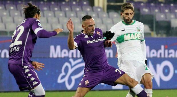 Fiorentina-Sassuolo 1-1 Un brodino per Prandelli sulla strada per la salvezza