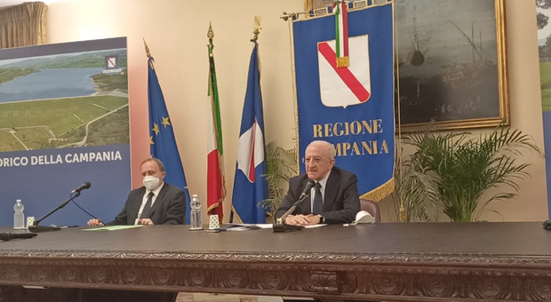 Campania, De Luca presenta il piano idrico regionale da 2,4 miliardi