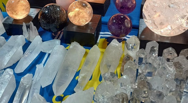 Maxi furto al Verona fiere, padiglione «Mineral show», dove sono stati rubati cinque chili d’oro del valore di 700mila euro