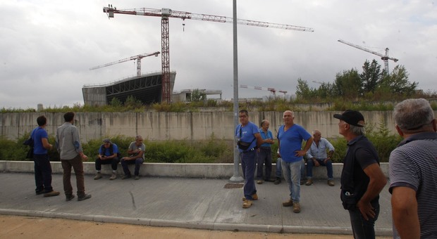 Policlinico Caserta, arriva la Cig per i 40 lavoratori del cantiere