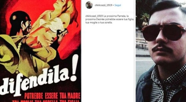 Francesco Chiricozzi, il consigliere CasaPound arrestato per stupro scriveva su Fb: «La prossima Pamela potrebbe essere tua figlia»