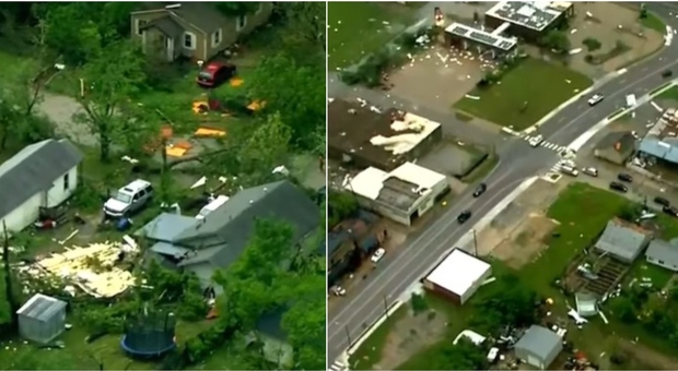 Usa, violento tornado in Oklahoma: case distrutte e strade coperte di macerie