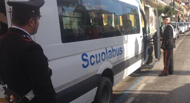 Controlli scuolabus nel Napoletano, sanzioni e sequestri per abusivi