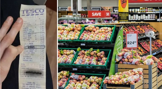 Trova uno scontrino del supermercato del 1997 e resta senza parole per l'aumento dei prezzi