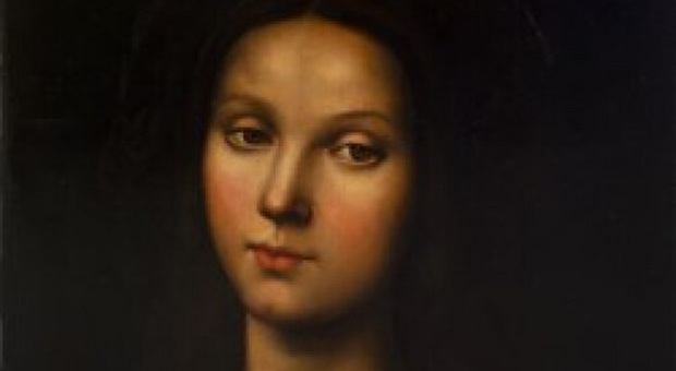 La Maddalena attribuita a Raffaello, da Urbino netta stroncatura: «Tutti gli studiosi concordi, quella è una copia». Nella foto il dipinto del 1504 con le fattezze della moglie del Perugino