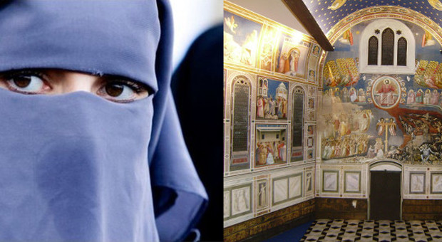 Araba in vacanza vuole visitare gli Scrovegni con il niqab: bloccata