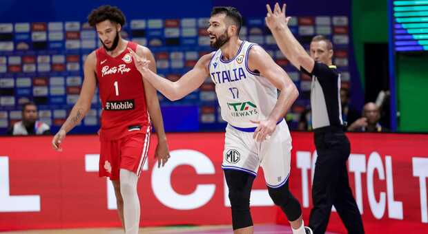 Mondiali di Basket, l'Italia batte Portorico 73-57 e vola ai quarti di finale. Affronterà Stati Uniti o Lituania