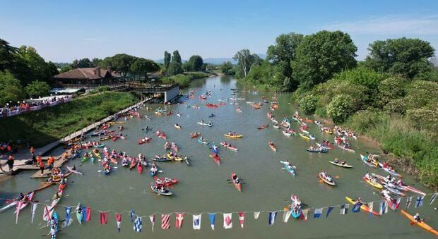 Padova water marathon, festa lungo i canali tra storia e natura