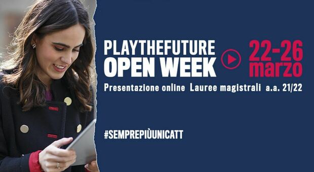 Università Cattolica, al via "Play the Future": l'Open week che guiderà gli studenti nella scelta del percorso di laurea