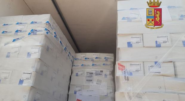 Rapinatir sulla Nola-Villa Literno, recuperato camion frigo di prodotti ittici da 200mila euro