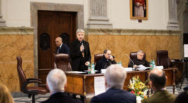 L'inaugurazione dell'anno giudiziario con l'arcivescovo don Mimmo Battaglia