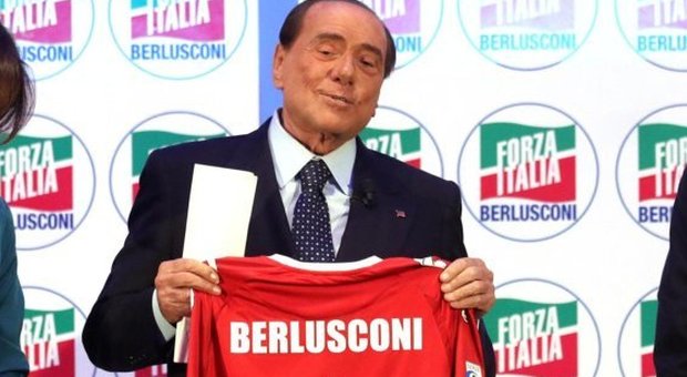 Berlusconi: «Nel Monza tutti giocatori italiani con capelli in ordine e senza tatuaggi»