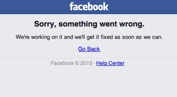 Facebook down, ancora KO il social network di Zuckerberg