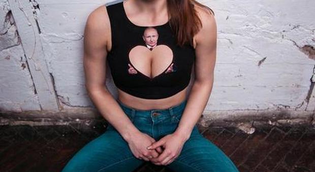 Una maglietta sexy per aiutare Putin
