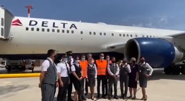 I turisti americani tornano a Venezia: atterrato oggi il primo volo da New York