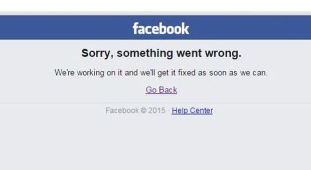 Facebook in blocco per la seconda volta in pochi giorni