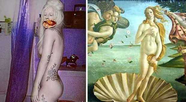 Lady Gaga, più choc che musica: «Nuda come la Venere di Botticelli»