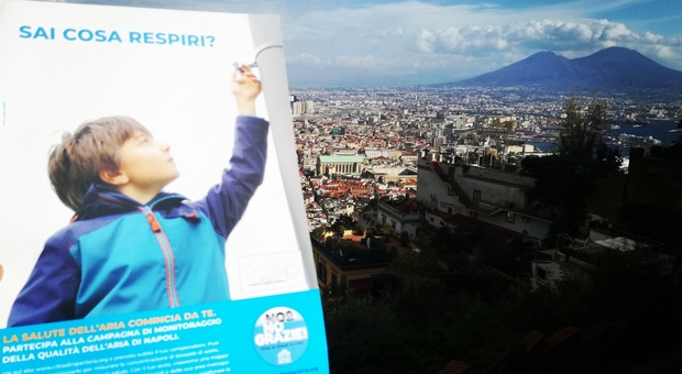 No2Nograzie, la campagna di monitoraggio dell'aria parte per la prima volta da Napoli