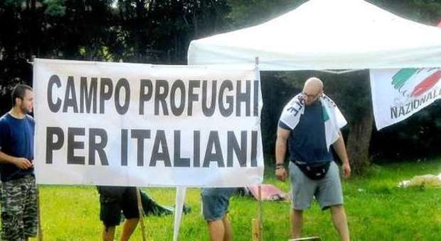 Il campo profughi per italiani a Pavia di Udine