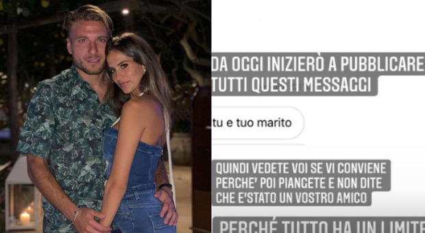 Ciro Immobile, la moglie pubblica i messaggi choc: «Muori tu e tuo marito». Le minacce con nomi e cognomi