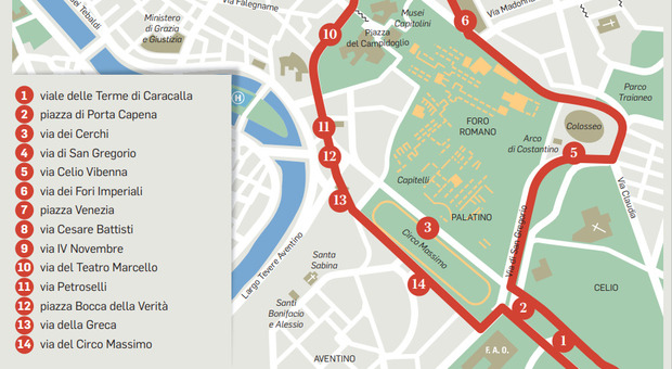 Roma, da oggi strade chiuse per la Festa della Repubblica: ecco la mappa