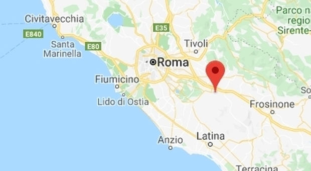 Terremoto a est di Roma: lieve scossa con epicentro Colleferro sentita fino ai Castelli