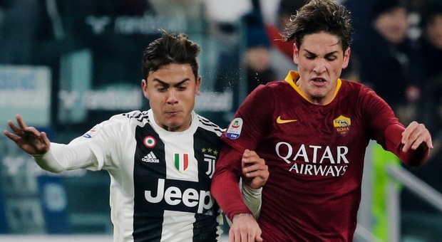 Dybala e Zaniolo in una sfida tra Juventus e Roma