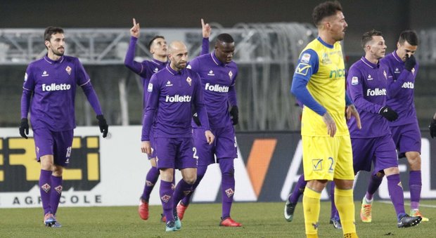 Chievo-Fiorentina 0-3: Tello, Babacar e Chiesa firmano il tris della Viola