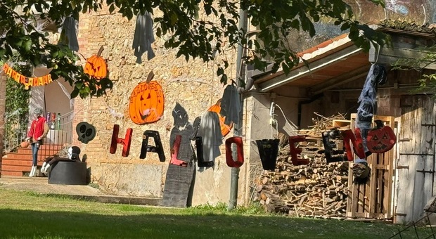 Il villaggio di Halloween a Selva