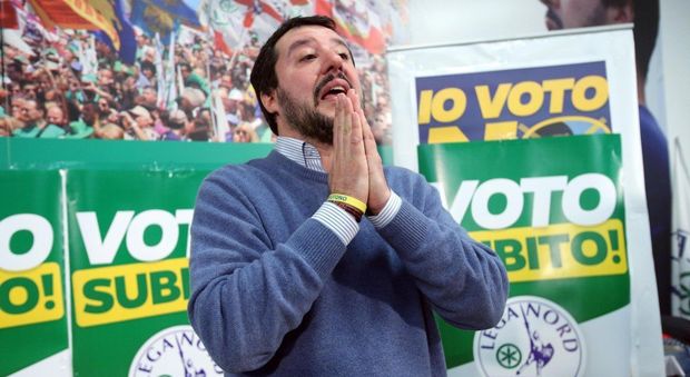 Matteo Salvini, leader della Lega Nord