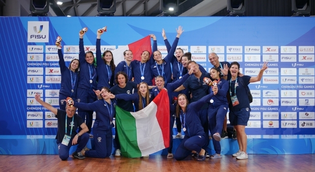 Setterosa, le azzurre festeggiano in Cina