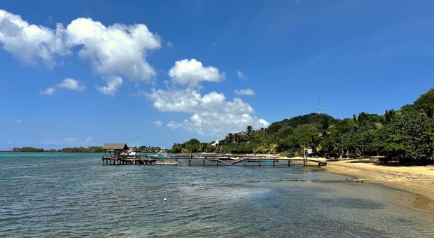 Isola di Roatán in Honduras