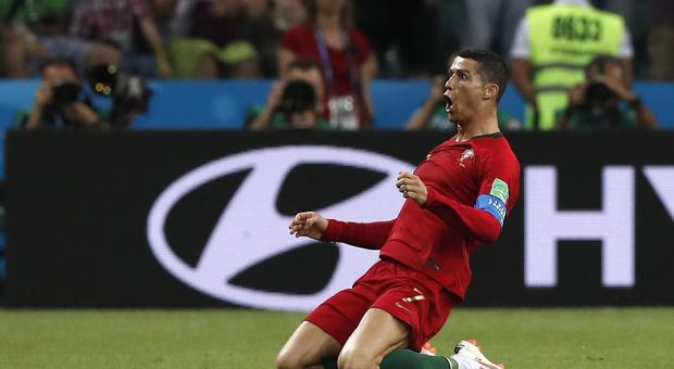 Portogallo-Spagna 3-3: super Ronaldo segna tre volte e ferma le furie rosse