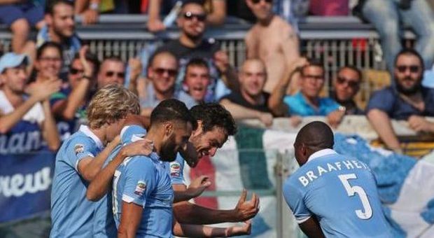 Lazio, buona la prima all'Olimpico: Cesena battuto 3-0 -Pagelle