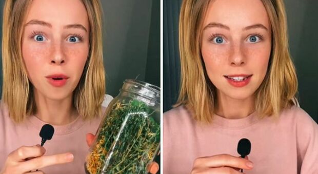 Non lava i capelli da otto mesi, la 22enne rivela il suo trucco: «Solo risciacqui con erbe, purificano il cuoio capelluto e favoriscono la crescita»