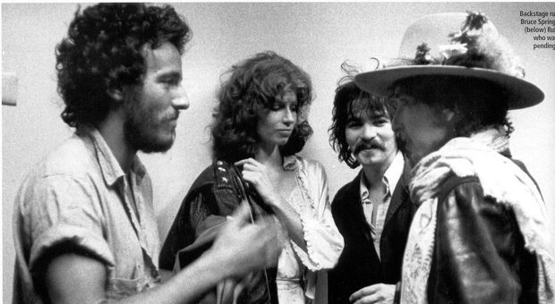 Da sinistra: Bruce Springsteen, John Prine, Bob Dylan