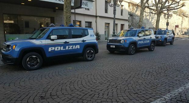 Pattuglie della Polizia in centro a Feltre