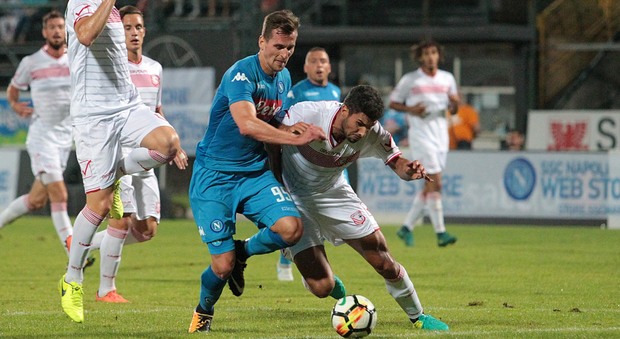 Milik sveglia il Napoli nel finale contro il Carpi finisce 4-1