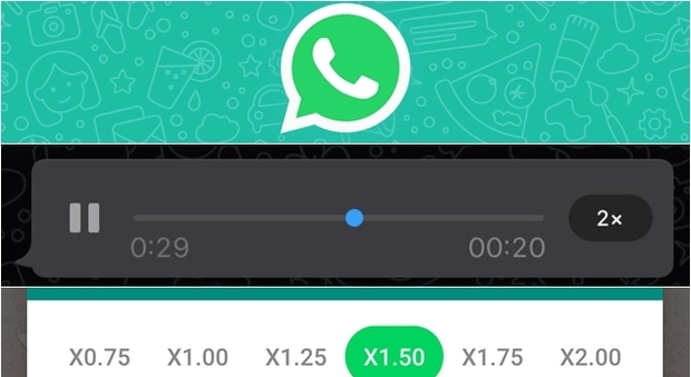 WhatsApp, finalmente si possono "velocizzare" i messaggi vocali